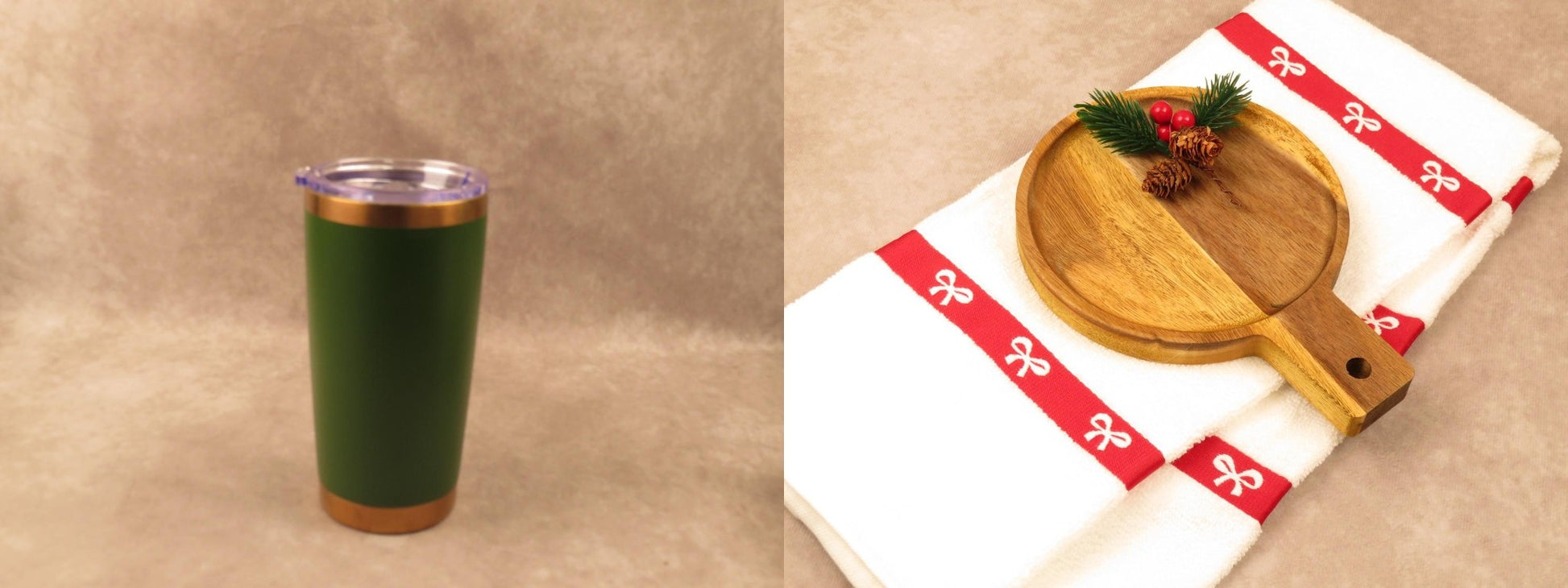 Holiday Gift Set with Insulated Tumbler and Festive Treats - Gifterria - Gift Set