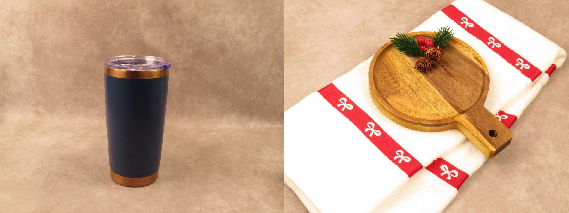 Holiday Gift Set with Insulated Tumbler and Festive Treats - Gifterria - Gift Set