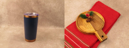 Holiday Gift Set with Insulated Tumbler and Festive Treats - Gifterria - Gift Set