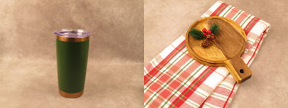 Holiday Gift Set with Insulated Tumbler and Festive Treats - Gifterria - Gift Set