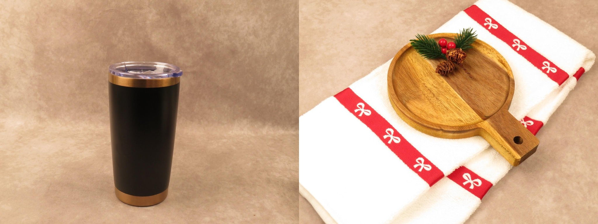 Holiday Gift Set with Insulated Tumbler and Festive Treats - Gifterria - Gift Set