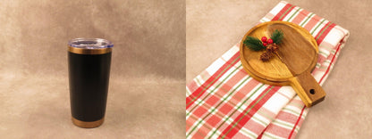 Holiday Gift Set with Insulated Tumbler and Festive Treats - Gifterria - Gift Set