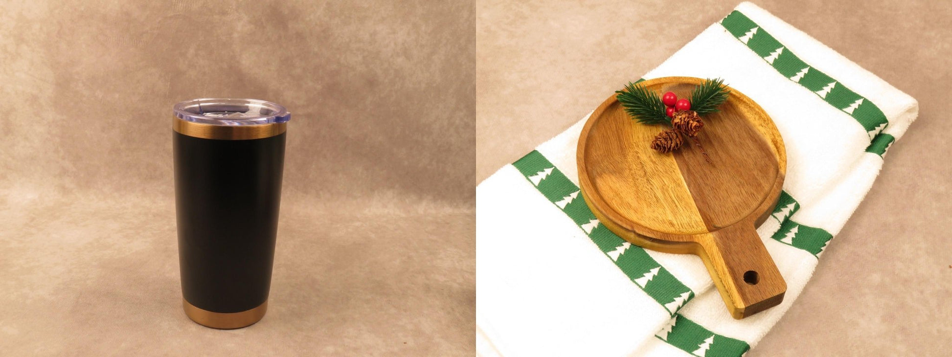 Holiday Gift Set with Insulated Tumbler and Festive Treats - Gifterria - Gift Set