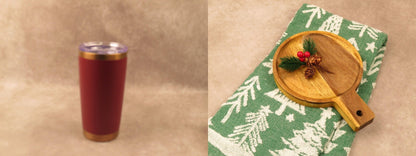 Holiday Gift Set with Insulated Tumbler and Festive Treats - Gifterria - Gift Set