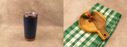 Holiday Gift Set with Insulated Tumbler and Festive Treats - Gifterria - Gift Set