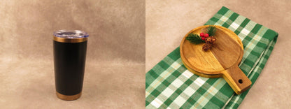 Holiday Gift Set with Insulated Tumbler and Festive Treats - Gifterria - Gift Set