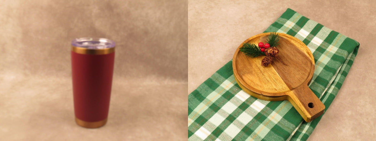 Holiday Gift Set with Insulated Tumbler and Festive Treats - Gifterria - Gift Set