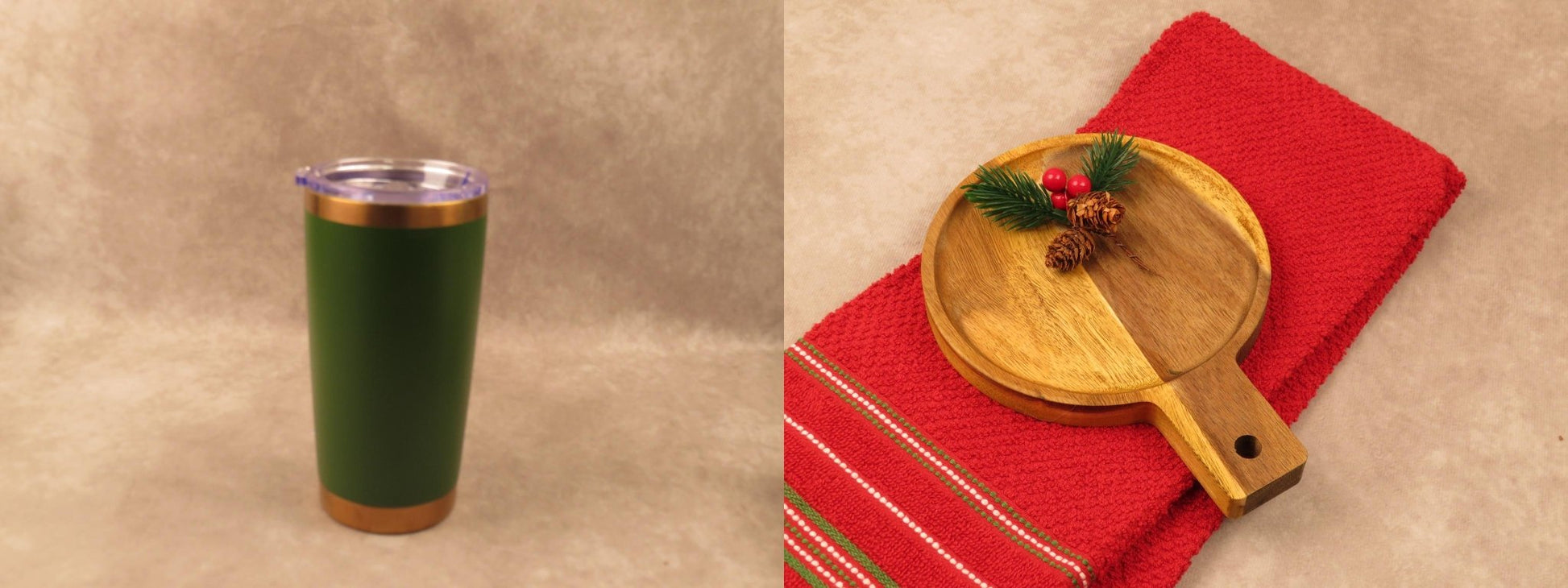 Holiday Gift Set with Insulated Tumbler and Festive Treats - Gifterria - Gift Set