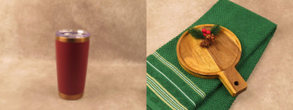 Holiday Gift Set with Insulated Tumbler and Festive Treats - Gifterria - Gift Set