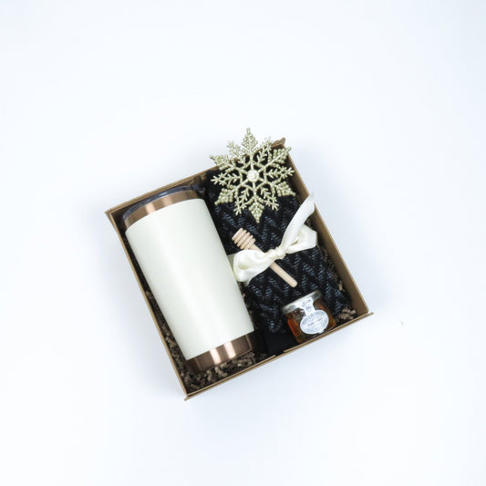 Holiday Sweet & Sip Gift Box with Tumbler - Gifterria US - Gift Set