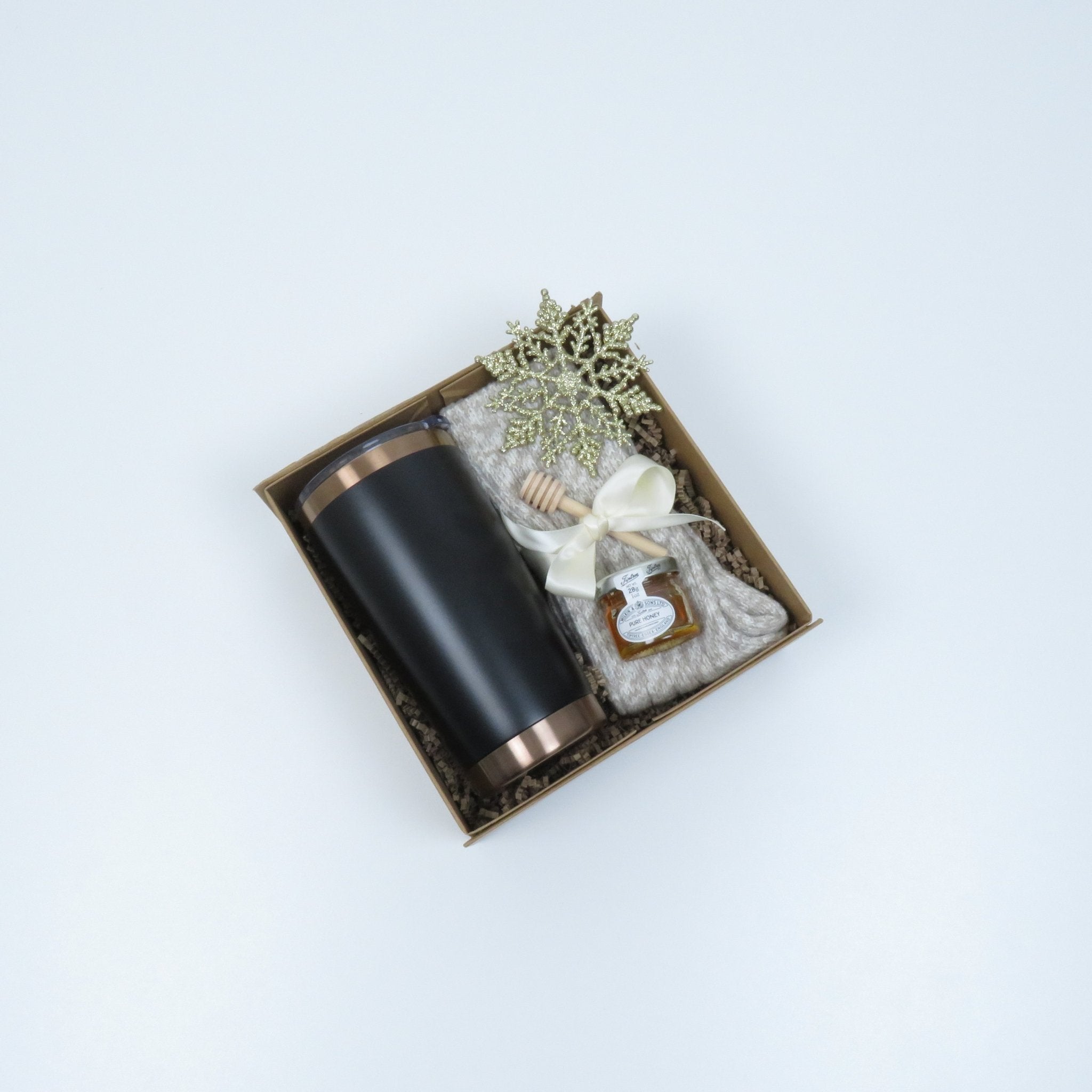 Sweet & Sip Holiday Gift Box with Tumbler | Gifterria US