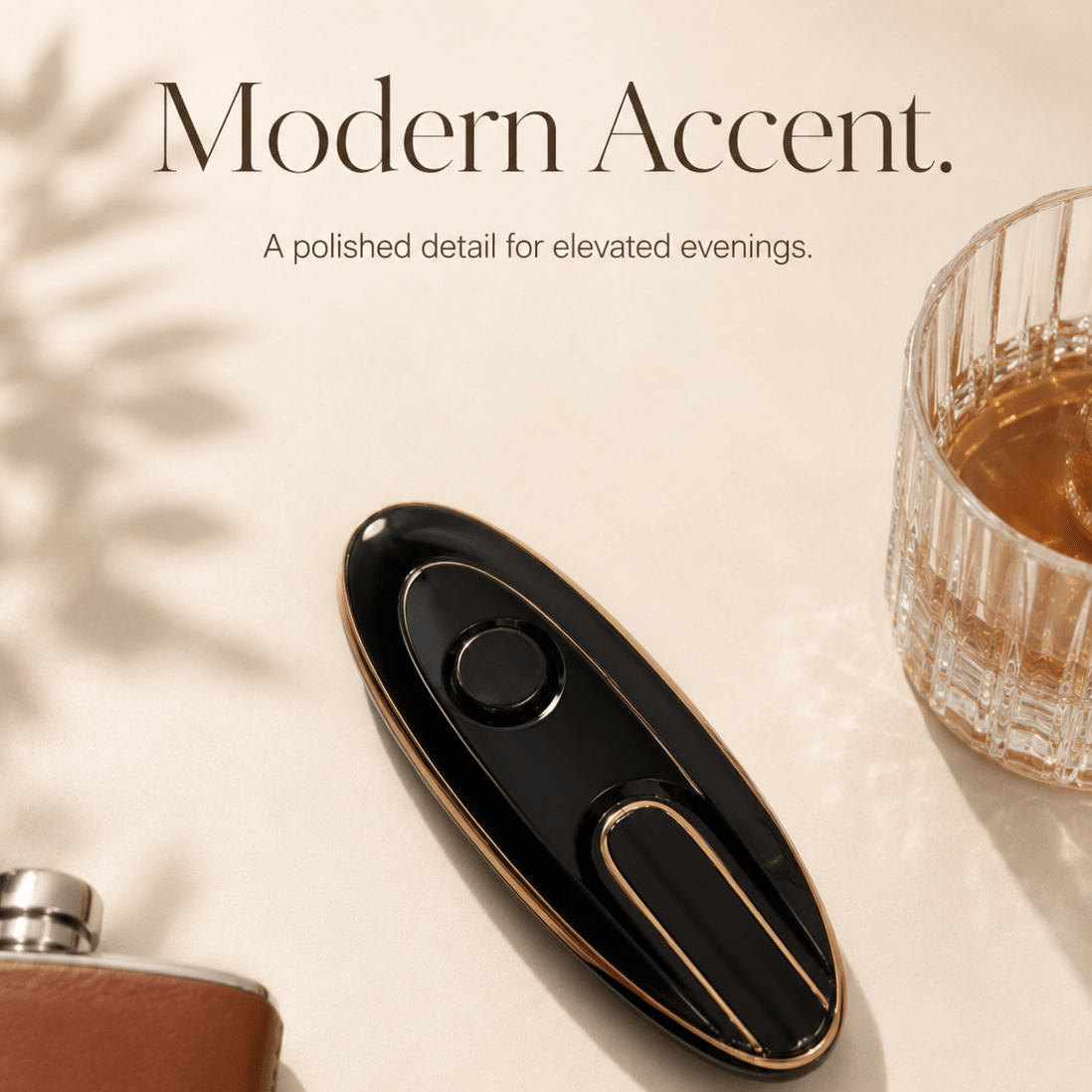 Luxury Whiskey & Cigar Gift Box for Him with Leather Flask - Gifterria US - Gift Box