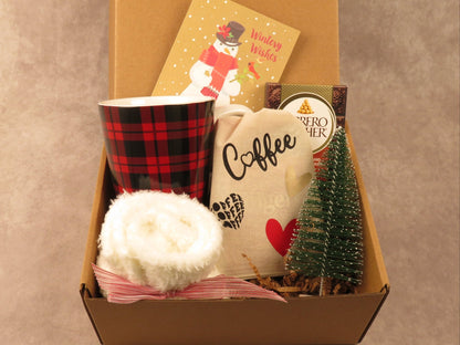 Mini Cozy Christmas Coffee Gift Box - Gifterria - 