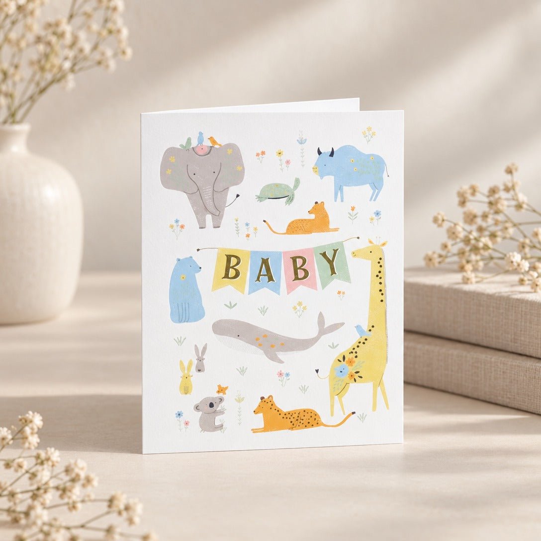 New Mom & Baby Gift Box with Silicone Feeding Set & Swaddle - Gifterria US - Gift Box
