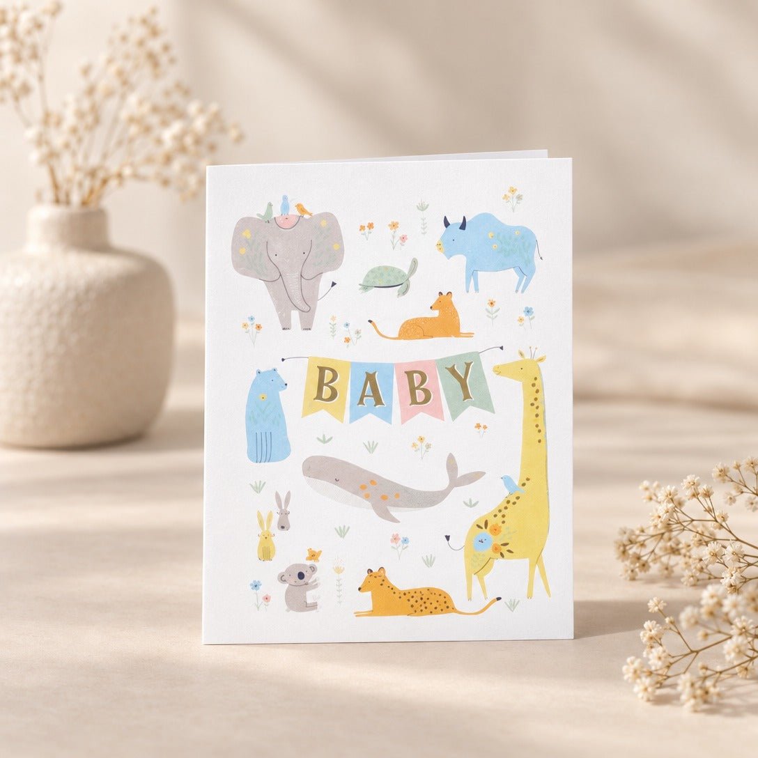 New Mom & Baby Gift Box with Silicone Feeding Set & Swaddle - Gifterria US - Gift Box