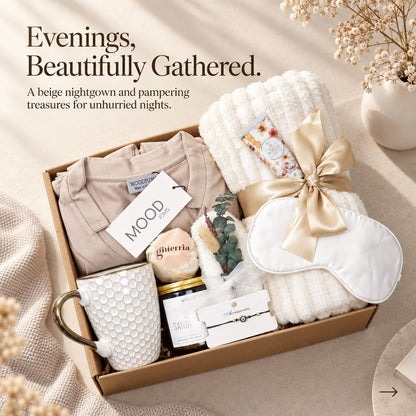 Premium Nightgown Gift Box for Cozy Nights & Pampering - Gifterria US - Gift Box