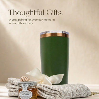 Sweet & Sip Gift Box with Tumbler - Gifterria US - Gift Set